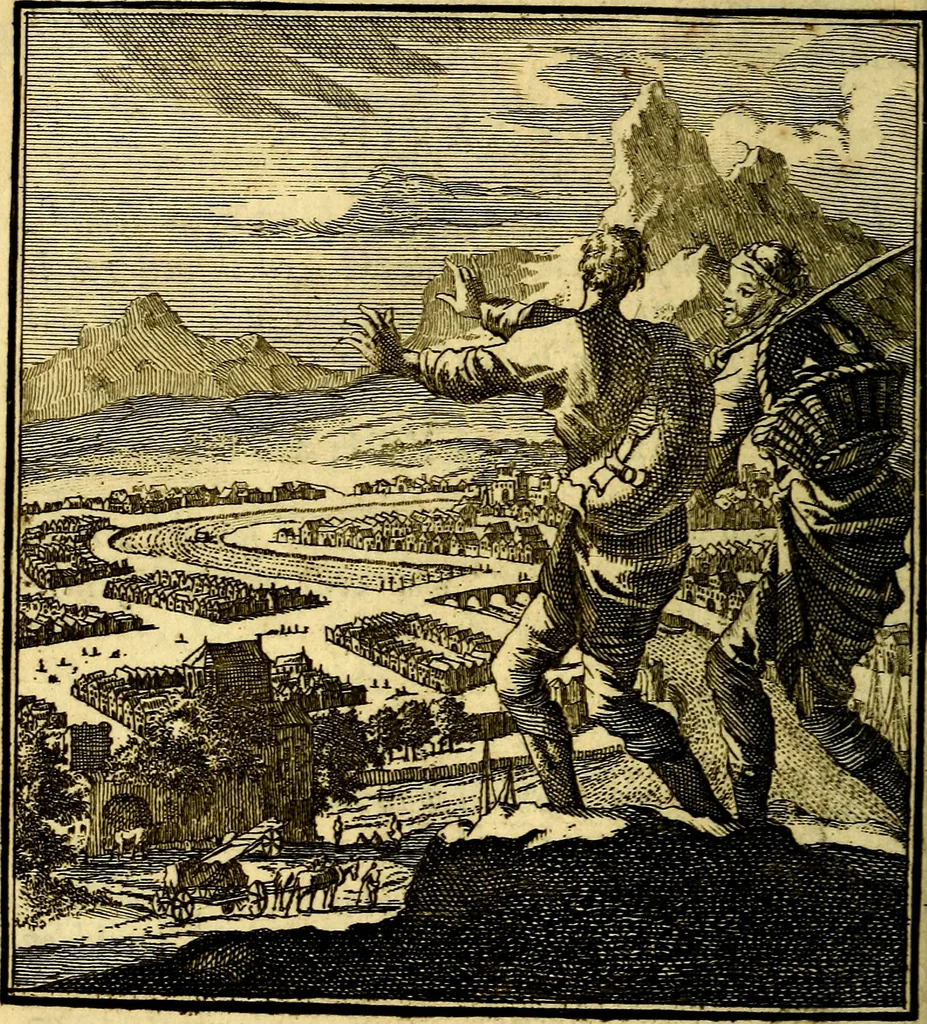 An illustration from Beschouwing der Wereld, 1738, leaf 373