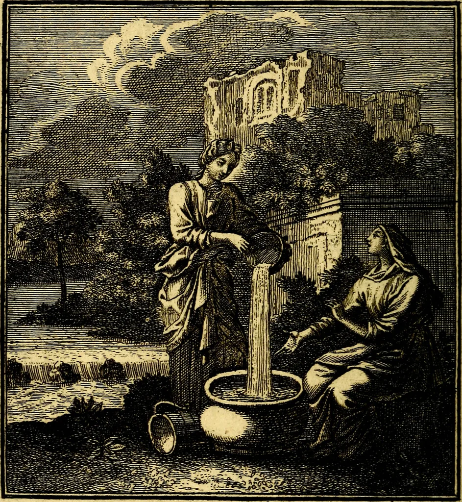 An illustration from Beschouwing der Wereld, 1738, leaf 39