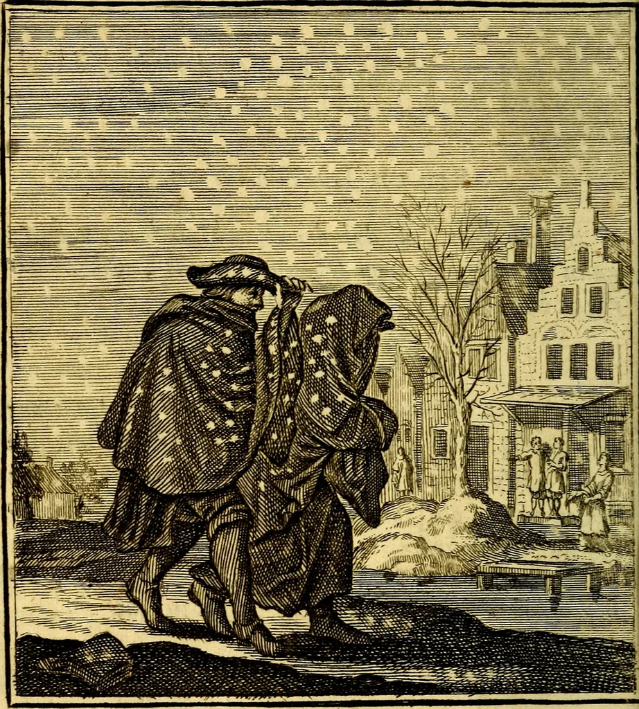 An illustration from Beschouwing der Wereld, 1738, leaf 55