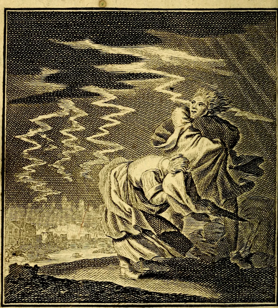An illustration from Beschouwing der Wereld, 1738, leaf 59