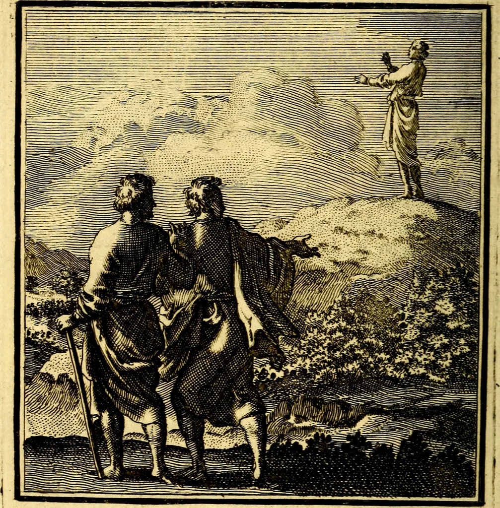 An illustration from Beschouwing der Wereld, 1738, leaf 75
