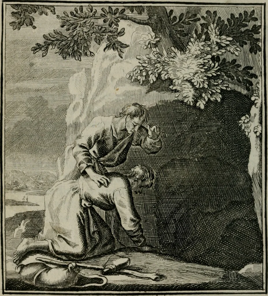 An illustration from Beschouwing der Wereld, 1738, leaf 103