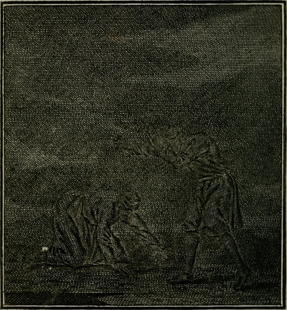 An illustration from Beschouwing der Wereld, 1738, leaf 183