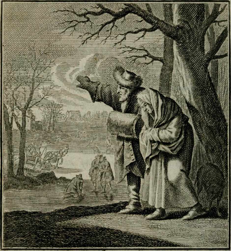 An illustration from Beschouwing der Wereld, 1738, leaf 227