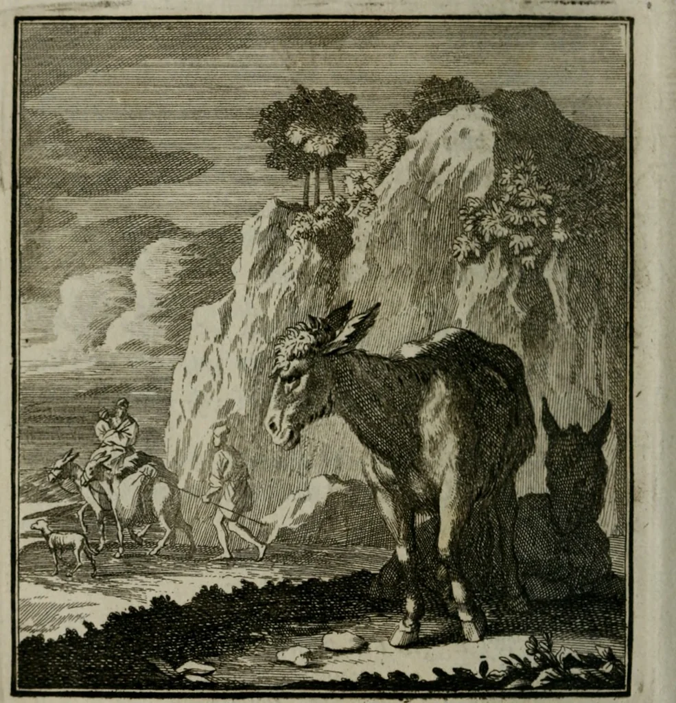 An illustration from Beschouwing der Wereld, 1738, leaf 263