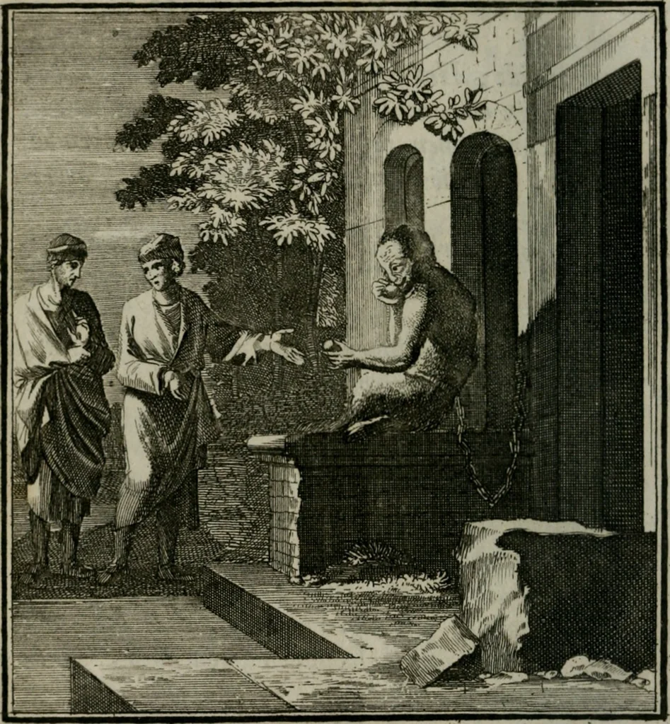 An illustration from Beschouwing der Wereld, 1738, leaf 283
