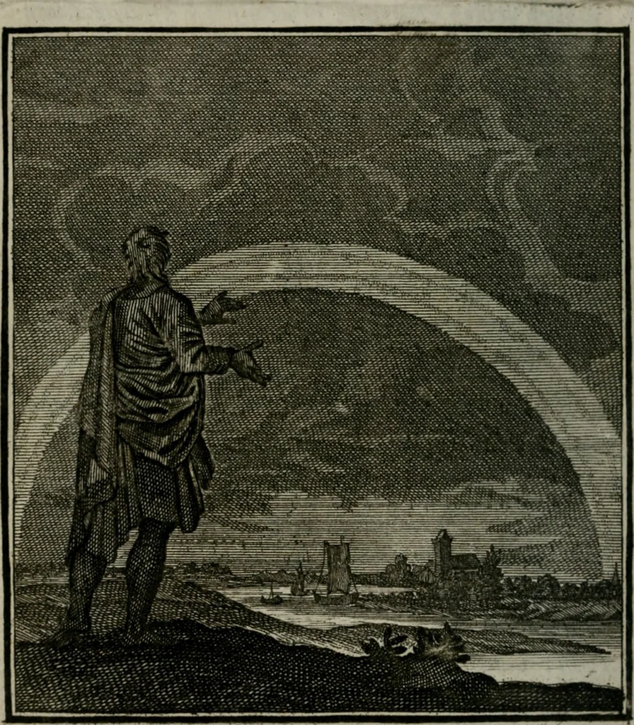 An illustration from Beschouwing der Wereld, 1738, leaf 339