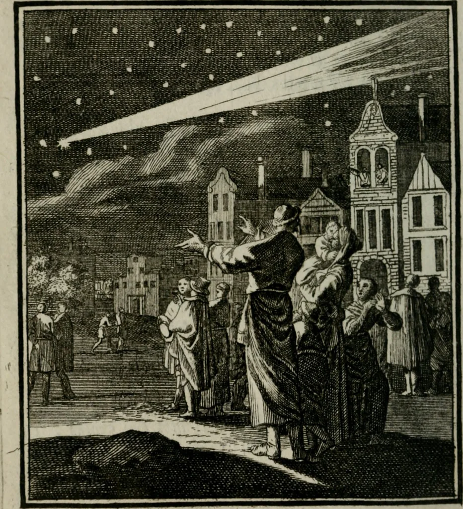 An illustration from Beschouwing der Wereld, 1738, leaf 343