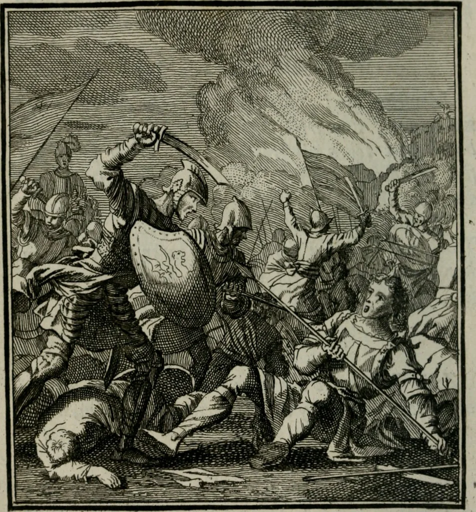 An illustration from Beschouwing der Wereld, 1738, leaf 367