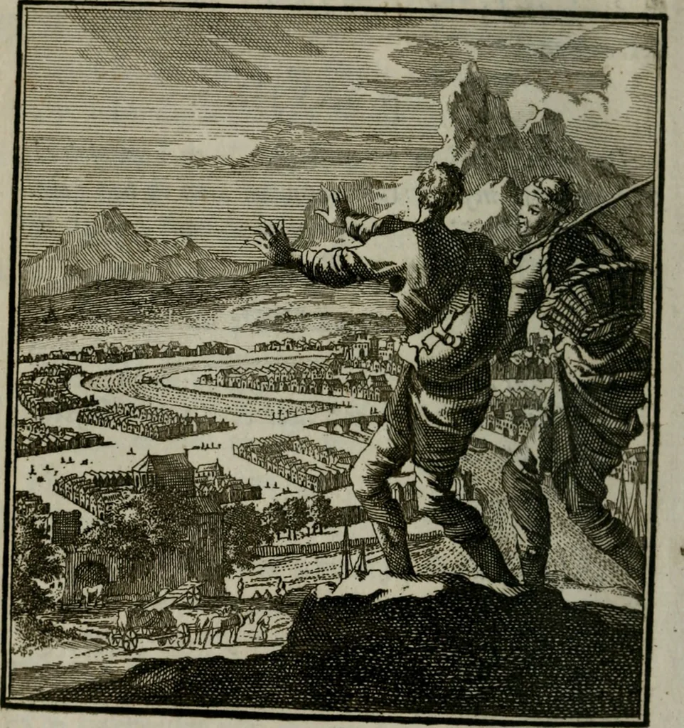 An illustration from Beschouwing der Wereld, 1738, leaf 377