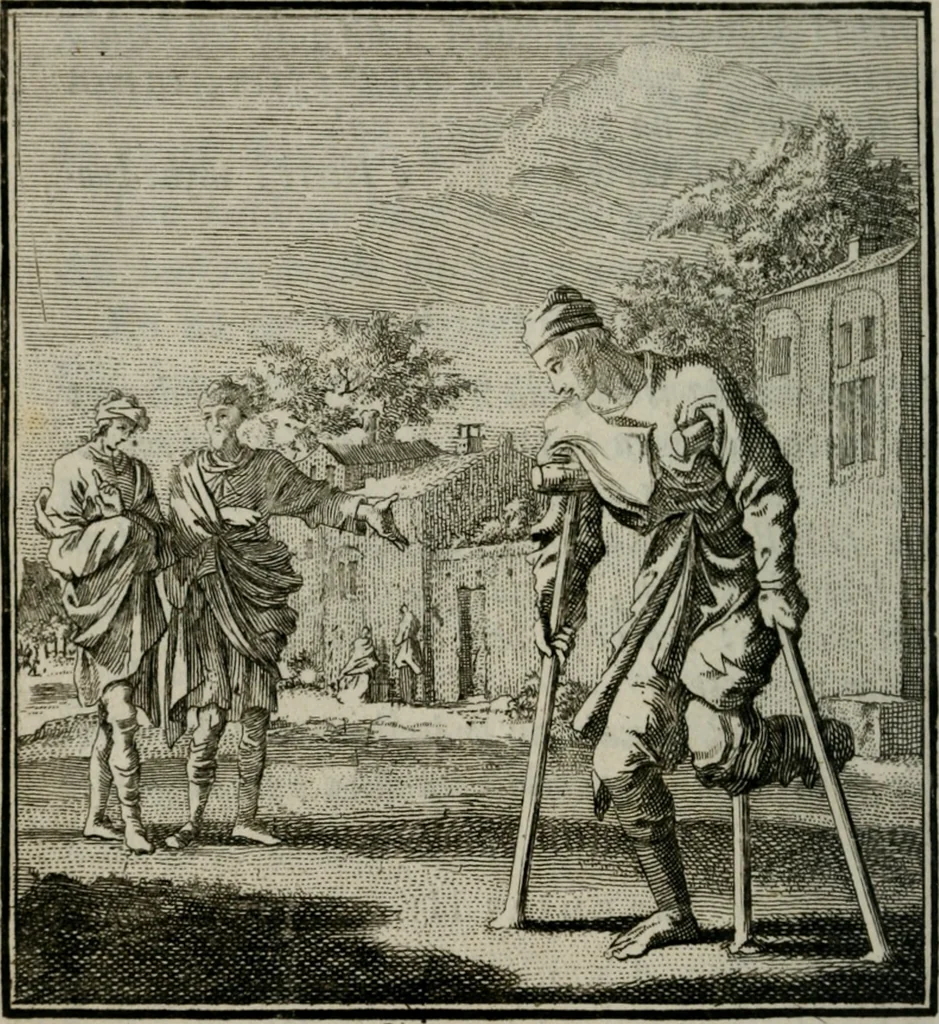 An illustration from Beschouwing der Wereld, 1738, leaf 407