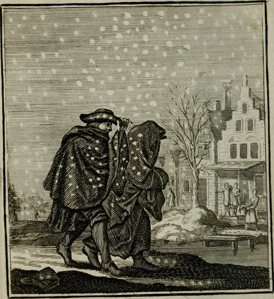 An illustration from Beschouwing der Wereld, 1738, leaf 59