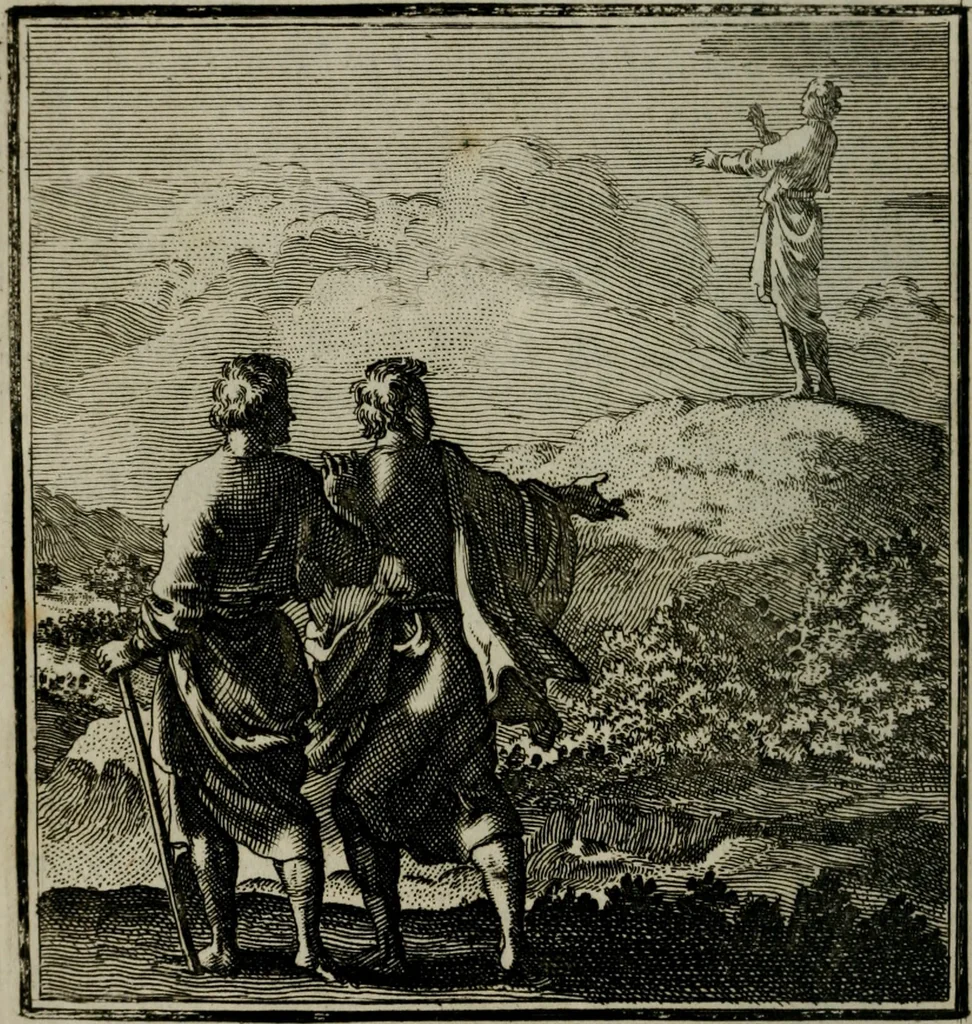 An illustration from Beschouwing der Wereld, 1738, leaf 79