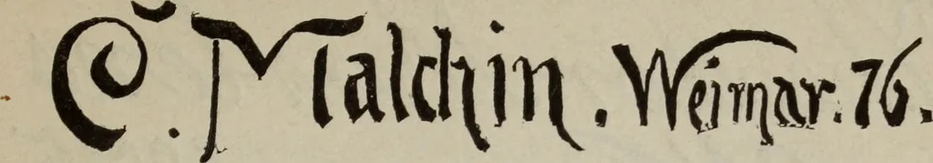 An illustration from Beschreibendes Verzeichniss der Werke neuerer Meister in der Grossherzoglichen Gemälde-Gallerie zu Schwerin, 1884, leaf 54