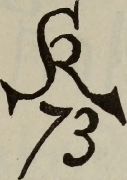 An illustration from Beschreibendes Verzeichniss der Werke neuerer Meister in der Grossherzoglichen Gemälde-Gallerie zu Schwerin, 1884, leaf 86