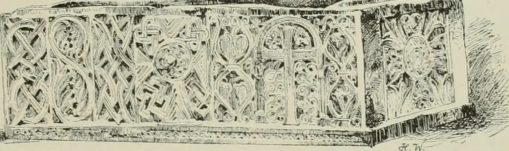 An illustration from Beschreibung der Bildwerke der christlichen Epoche. Bearb. von Wilhelm Bode und Hugo von Tschudi, 1888, leaf 16