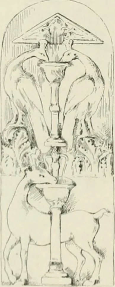 An illustration from Beschreibung der Bildwerke der christlichen Epoche. Bearb. von Wilhelm Bode und Hugo von Tschudi, 1888, leaf 17