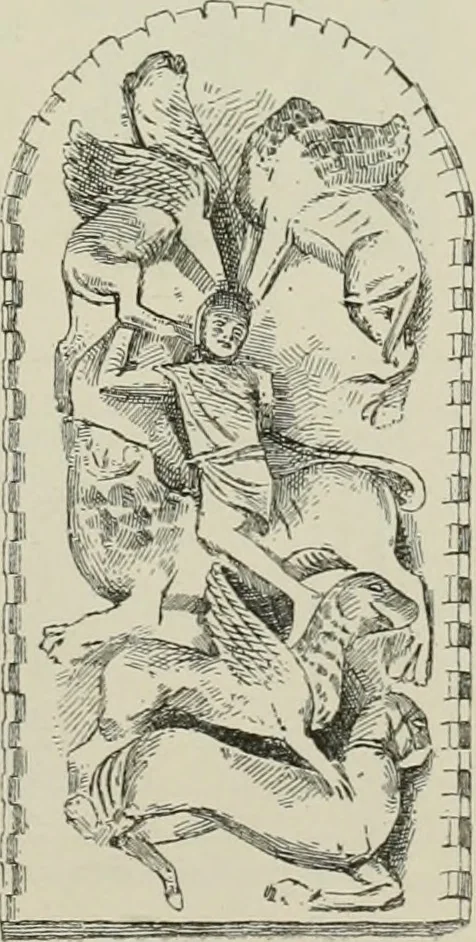 An illustration from Beschreibung der Bildwerke der christlichen Epoche. Bearb. von Wilhelm Bode und Hugo von Tschudi, 1888, leaf 18