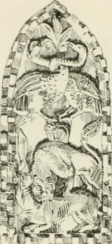 An illustration from Beschreibung der Bildwerke der christlichen Epoche. Bearb. von Wilhelm Bode und Hugo von Tschudi, 1888, leaf 21