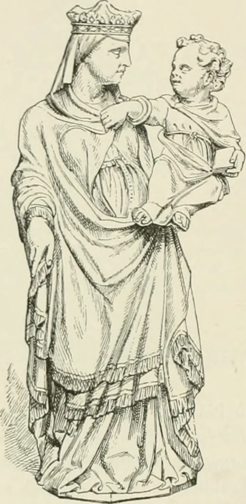 An illustration from Beschreibung der Bildwerke der christlichen Epoche. Bearb. von Wilhelm Bode und Hugo von Tschudi, 1888, leaf 23