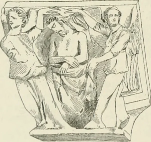 An illustration from Beschreibung der Bildwerke der christlichen Epoche. Bearb. von Wilhelm Bode und Hugo von Tschudi, 1888, leaf 23