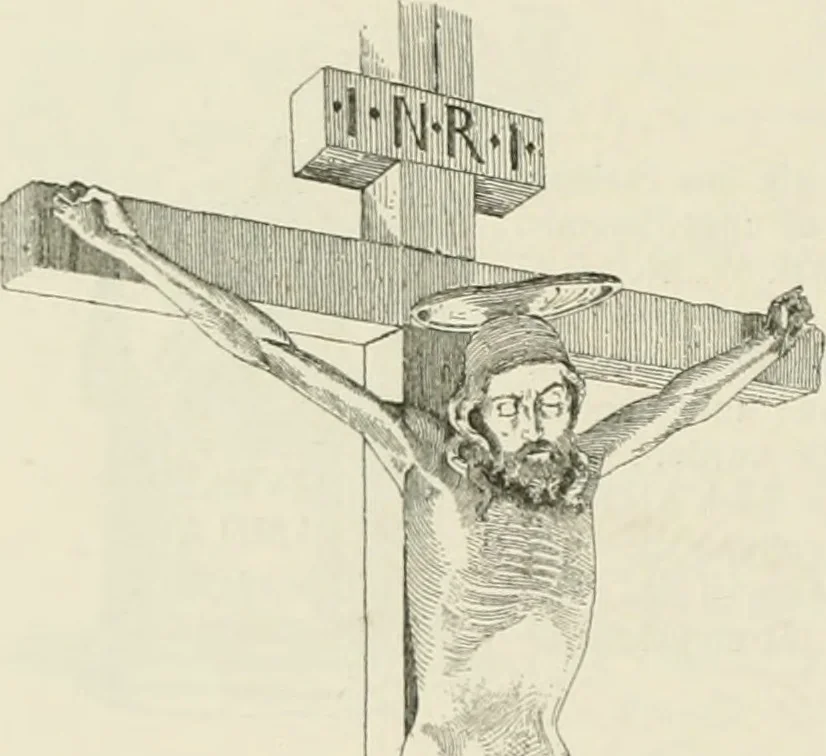 An illustration from Beschreibung der Bildwerke der christlichen Epoche. Bearb. von Wilhelm Bode und Hugo von Tschudi, 1888, leaf 27
