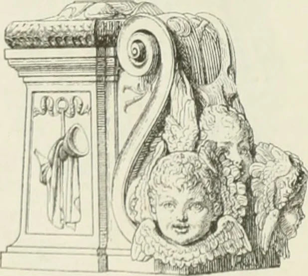 An illustration from Beschreibung der Bildwerke der christlichen Epoche. Bearb. von Wilhelm Bode und Hugo von Tschudi, 1888, leaf 43