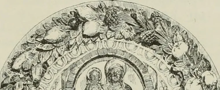 An illustration from Beschreibung der Bildwerke der christlichen Epoche. Bearb. von Wilhelm Bode und Hugo von Tschudi, 1888, leaf 58