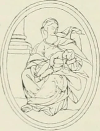 An illustration from Beschreibung der Bildwerke der christlichen Epoche. Bearb. von Wilhelm Bode und Hugo von Tschudi, 1888, leaf 89