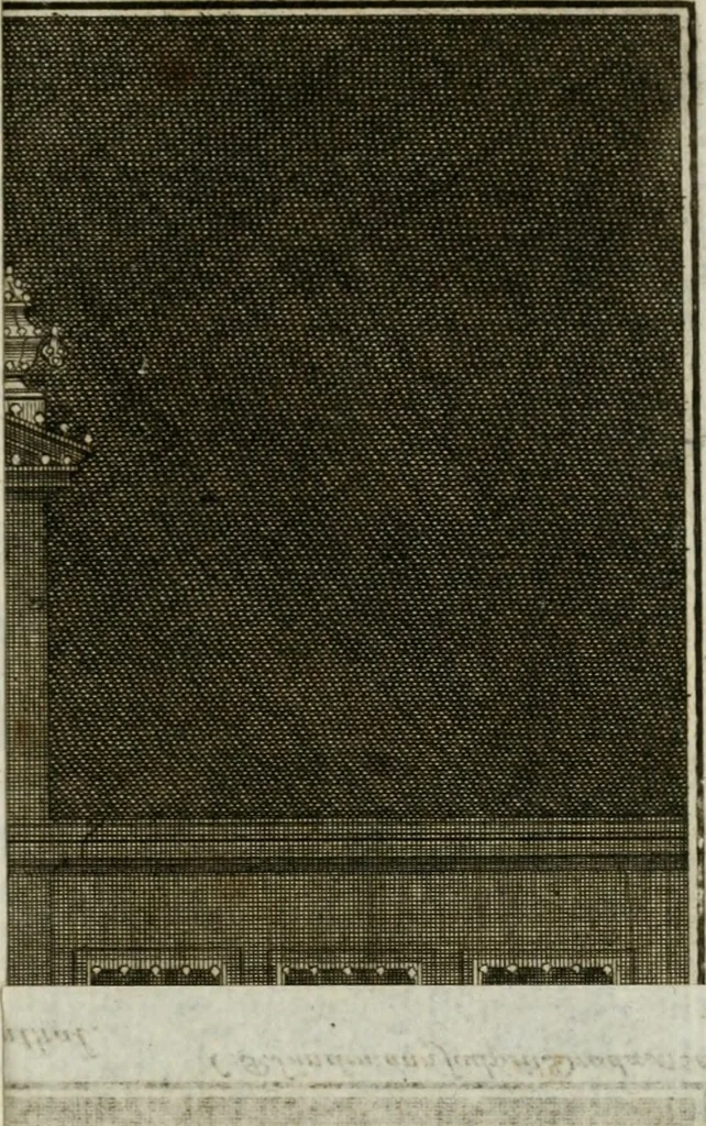 An illustration from Beschreibung der Illumination zu Dressden bey der königlichen sicilianischen in Vollmacht vollzogenen Vermählung : nebst andern dahin gehörigen Vorstellungen und verschiedenen Kupffer-Stichen, 1738, leaf 84