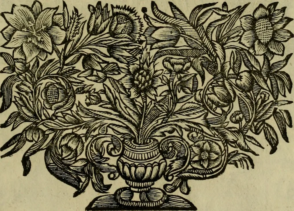 An illustration from Beschreibung des fürtreflichen Gemähld- und Bilder-Schatzes, welcher in denen hochgräflichen Schlössern und Gebäuen deren Reichs-Grafen von Schönborn, Bucheim, Wolfstahl &c., sowohl in dem Heil. Röm. Reich, als in dem Ertz-Hertzogthum Oesterreich zu ersehen und zu finden : samt einer Beschreibung deren Sachen und Authoren, wie auch einem treu-gehorsamsten Neu-Jahrs-Wunsch : nebst anderen verschiedenen Teutschen und Lateinischen Lob-Reimen historicè, genealogicè, & heraldicè verfasset, und durch besonderen Fleiss eingetheilet zu ehren und ewigen Nach-Ruhm des Hochgräfl. Hauses von Schönborn, Bucheim, Wolfsthal, &c., 1746, leaf 122