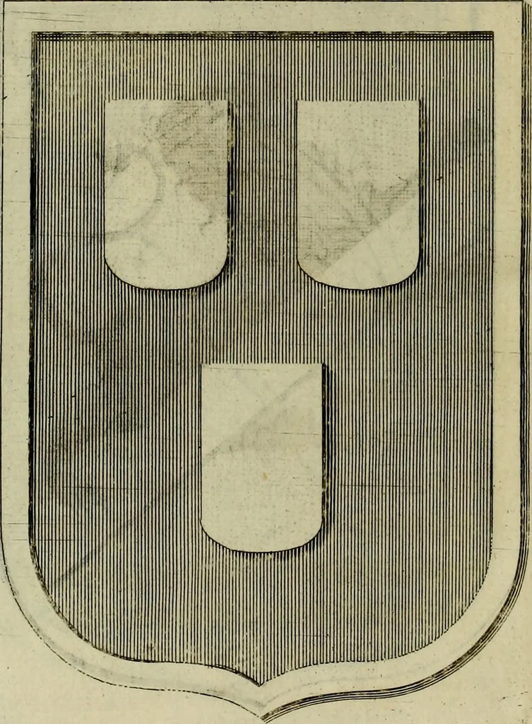 An illustration from Beschreibung des fürtreflichen Gemähld- und Bilder-Schatzes, welcher in denen hochgräflichen Schlössern und Gebäuen deren Reichs-Grafen von Schönborn, Bucheim, Wolfstahl &c., sowohl in dem Heil. Röm. Reich, als in dem Ertz-Hertzogthum Oesterreich zu ersehen und zu finden : samt einer Beschreibung deren Sachen und Authoren, wie auch einem treu-gehorsamsten Neu-Jahrs-Wunsch : nebst anderen verschiedenen Teutschen und Lateinischen Lob-Reimen historicè, genealogicè, & heraldicè verfasset, und durch besonderen Fleiss eingetheilet zu ehren und ewigen Nach-Ruhm des Hochgräfl. Hauses von Schönborn, Bucheim, Wolfsthal, &c., 1746, leaf 131