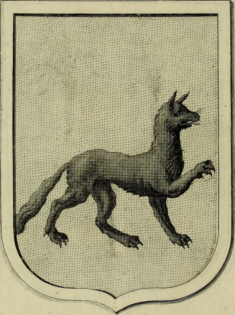An illustration from Beschreibung des fürtreflichen Gemähld- und Bilder-Schatzes, welcher in denen hochgräflichen Schlössern und Gebäuen deren Reichs-Grafen von Schönborn, Bucheim, Wolfstahl &c., sowohl in dem Heil. Röm. Reich, als in dem Ertz-Hertzogthum Oesterreich zu ersehen und zu finden : samt einer Beschreibung deren Sachen und Authoren, wie auch einem treu-gehorsamsten Neu-Jahrs-Wunsch : nebst anderen verschiedenen Teutschen und Lateinischen Lob-Reimen historicè, genealogicè, & heraldicè verfasset, und durch besonderen Fleiss eingetheilet zu ehren und ewigen Nach-Ruhm des Hochgräfl. Hauses von Schönborn, Bucheim, Wolfsthal, &c., 1746, leaf 135