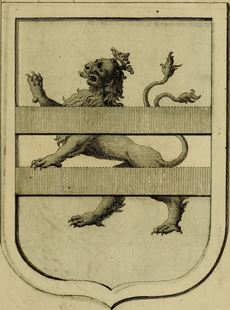 An illustration from Beschreibung des fürtreflichen Gemähld- und Bilder-Schatzes, welcher in denen hochgräflichen Schlössern und Gebäuen deren Reichs-Grafen von Schönborn, Bucheim, Wolfstahl &c., sowohl in dem Heil. Röm. Reich, als in dem Ertz-Hertzogthum Oesterreich zu ersehen und zu finden : samt einer Beschreibung deren Sachen und Authoren, wie auch einem treu-gehorsamsten Neu-Jahrs-Wunsch : nebst anderen verschiedenen Teutschen und Lateinischen Lob-Reimen historicè, genealogicè, & heraldicè verfasset, und durch besonderen Fleiss eingetheilet zu ehren und ewigen Nach-Ruhm des Hochgräfl. Hauses von Schönborn, Bucheim, Wolfsthal, &c., 1746, leaf 136