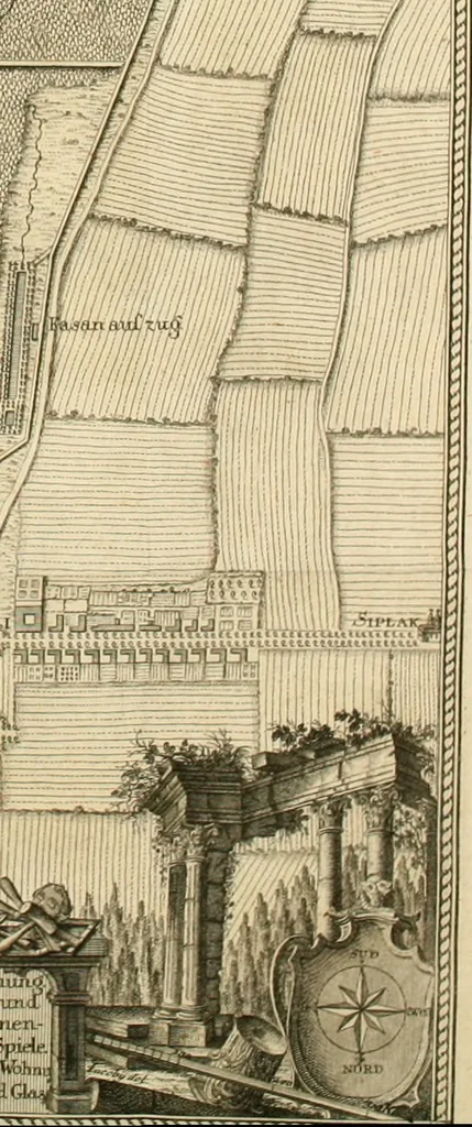 An illustration from Beschreibung des Hochfürstlichen Schlosses Esterháss im Königreiche Ungern, 1784, leaf 65