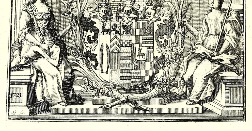 An illustration from Beschreibung vnd Abbildung aller königl. und churfürstl. Ein-Züge, Wahl vnd Crönungs Acta : so geschehen zu Franckfurt am Mayn im Jahr 1658 : sampt andern darzu gehörigen vnd beygefügten Sachen, 1658, leaf 2