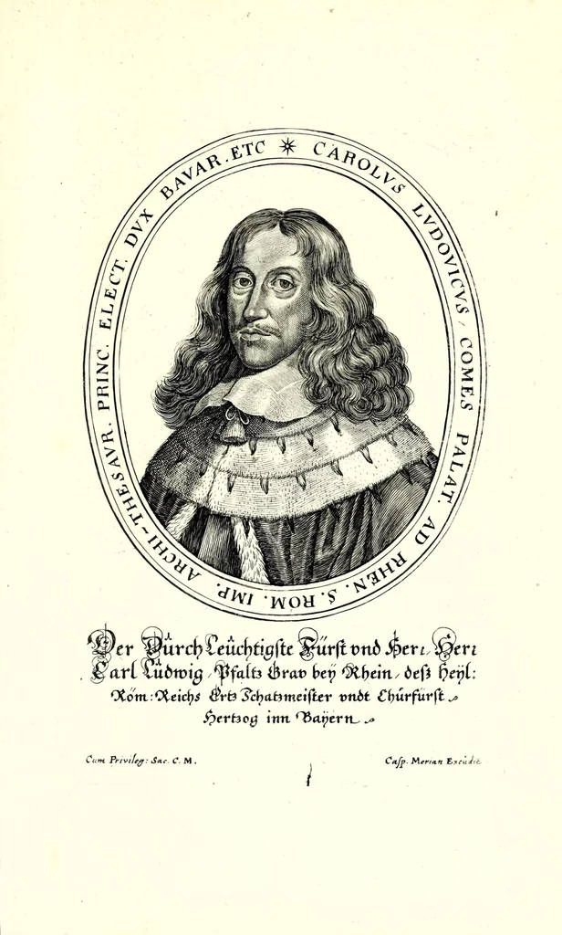 An illustration from Beschreibung vnd Abbildung aller königl. und churfürstl. Ein-Züge, Wahl vnd Crönungs Acta : so geschehen zu Franckfurt am Mayn im Jahr 1658 : sampt andern darzu gehörigen vnd beygefügten Sachen, 1658, leaf 73