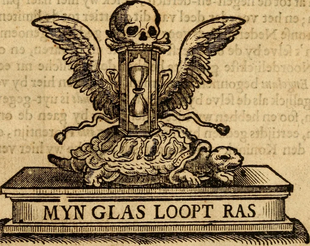 An illustration from Beschrijvinghe van Virginia, Nieuw Nederlandt, Nieuw Engelandt, en d'eylanden Bermudes, Berbados, en S. Christoffel. Dienstelijck voor elck een derwaerts handelende, en alle voort-planters van nieuw colonien, 1651, leaf 8