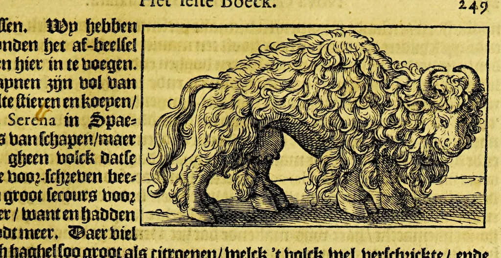 An illustration from Beschrijvinghe van West-Indien, 1630, leaf 307