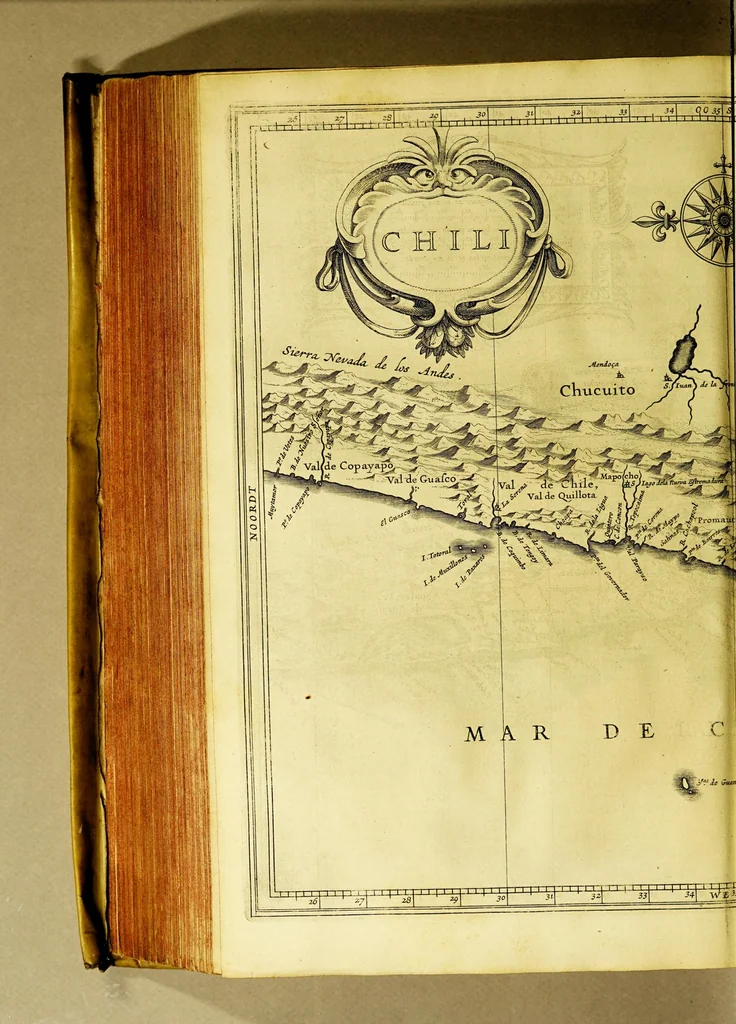 An illustration from Beschrijvinghe van West-Indien, 1630, leaf 492