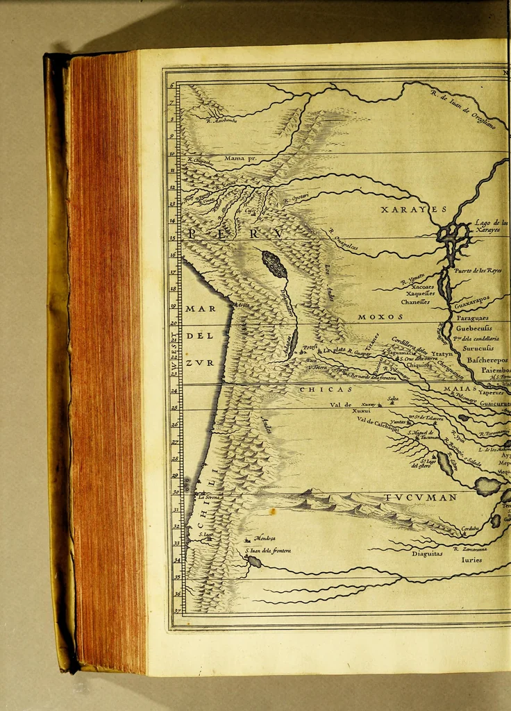 An illustration from Beschrijvinghe van West-Indien, 1630, leaf 552