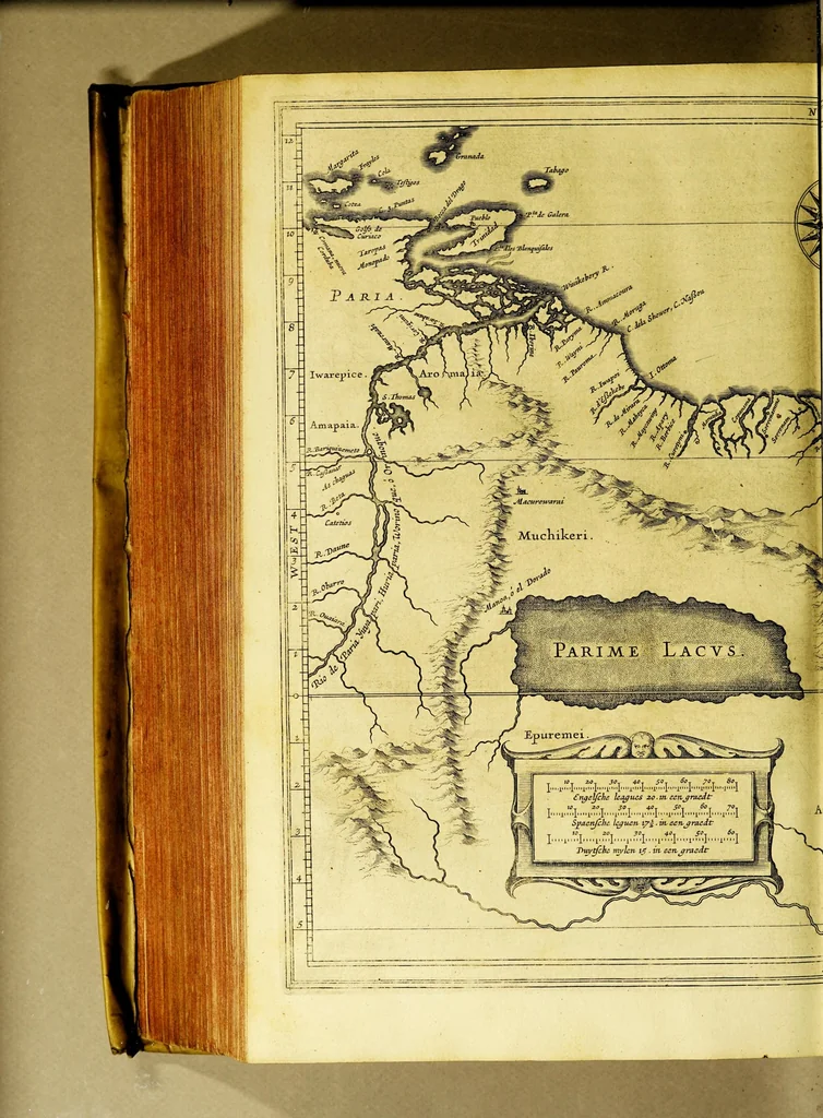 An illustration from Beschrijvinghe van West-Indien, 1630, leaf 636
