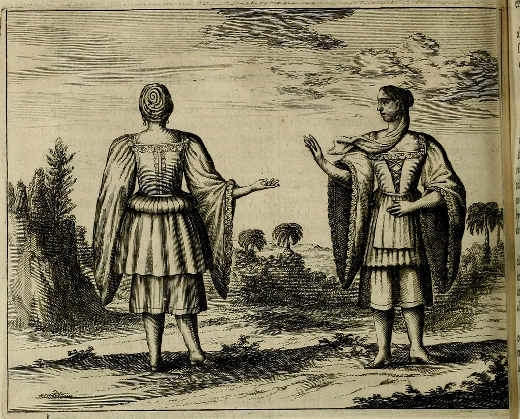 An illustration from Naukeurige beschryving der eilanden, in de archipel der Middelantsche zee, en ontrent dezelve, gelegen : waer onder de voornaemste Cyprus, Rhodus, Kandien, Samos, Scio, Negroponte, Lemnos, Paros, Delos, Patmos, en andere in groten getale, behelzende der zelver benamingen, gelegentheden, steden, kastelen, gedenkwaerdige aeloude en hedendaeghse geschiedenissen, bestieringen, veroveringen, gewassen, dieren, &c. : verrijkt met zee- en eilant-kaerten, en afbeeldingen van steden, dieren, gewassen &c., 1688, leaf 441