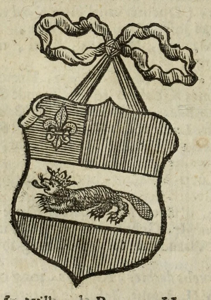 An illustration from Beschryvinge der stad Dordrecht : vervatende haar begin, opkomst, toeneming, en verdere stant ... Als mede een verzamelinge van eenige geslachtboomen, der adelijke, aal-oude, en aanzienlijke heeren-geslachten, van, en in, Dordrecht, enz. ..., 1677, leaf 306