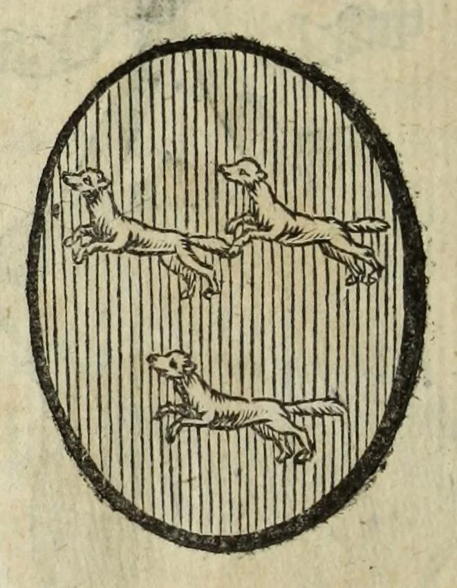 An illustration from Beschryvinge der stad Dordrecht : vervatende haar begin, opkomst, toeneming, en verdere stant ... Als mede een verzamelinge van eenige geslachtboomen, der adelijke, aal-oude, en aanzienlijke heeren-geslachten, van, en in, Dordrecht, enz. ..., 1677, leaf 660