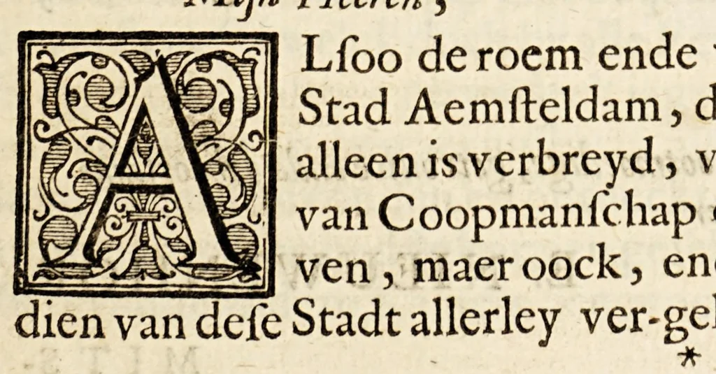 An illustration from Beschryvinge van Nieuvv-Nederlant, : (ghelijck het tegenwoordigh in staet is) begrijpende de nature, aert, gelegentheyt en vrucht-baerheyt van het selve lant; mitsgaders de proffijtelijcke ende gewenste toevallen, die aldaer tot onderhout der menschen, (soo uyt haer selven als van buyten ingegracht) gevonden worden. Als mede de maniere en onghemeyne eygenschappen vande wilden ofte naturellen vanden lande. Ende een bysonder verhael vanden wonderlijcken aert ende het weesen der bevers, daer noch by gevoeght is een discours over de gelegentheyt van Nieuw Nederlandt, tusschen een Nederlandts patriot, ende een Nieuw Nederlander., 1655, leaf 9