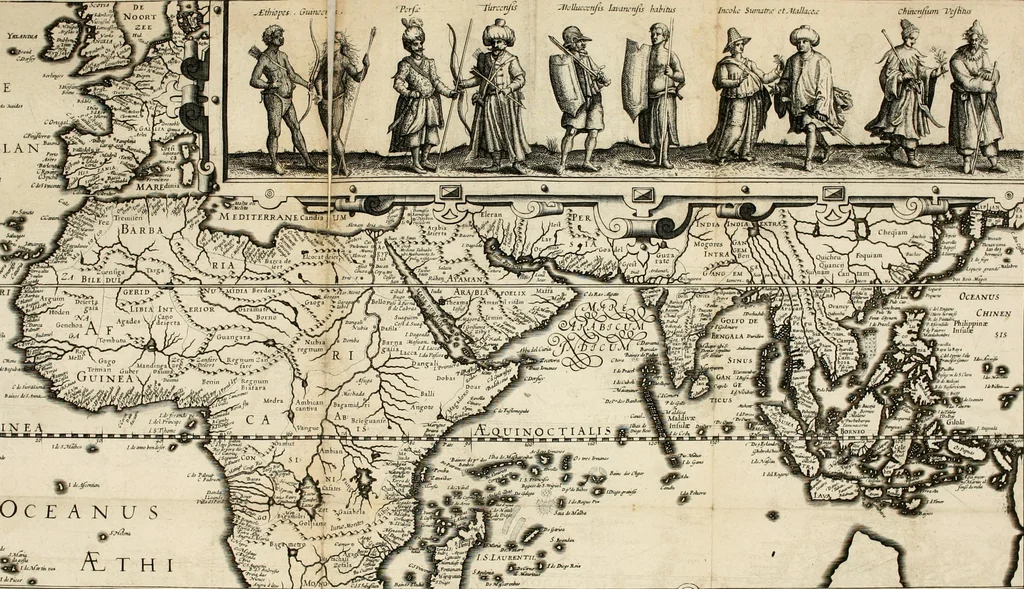 An illustration from Historische beschryvinghe der seer wijt beroemde Coop-stadt Amsterdam : waer inne benevens de eerste beginselen ende opcomsten der stadt, verscheyde privilgien ordonnantien, ende andere ghedenckweerdinghe gheschiedenissen met het ghene de nieuwe vergrootinghen der stadt, als oock de handel ende verre reysen ende de politie betreffende is, tot desen teghenwoordinghen tijt, nae her vervolch der jaeren, verhaelt werdt, 1614, leaf 159