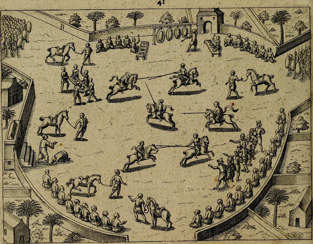 An illustration from Historische beschryvinghe der seer wijt beroemde Coop-stadt Amsterdam : waer inne benevens de eerste beginselen ende opcomsten der stadt, verscheyde privilgien ordonnantien, ende andere ghedenckweerdinghe gheschiedenissen met het ghene de nieuwe vergrootinghen der stadt, als oock de handel ende verre reysen ende de politie betreffende is, tot desen teghenwoordinghen tijt, nae her vervolch der jaeren, verhaelt werdt, 1614, leaf 257