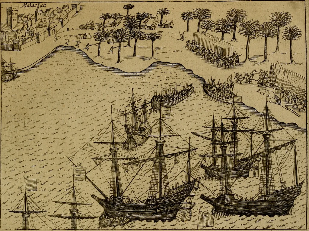 An illustration from Historische beschryvinghe der seer wijt beroemde Coop-stadt Amsterdam : waer inne benevens de eerste beginselen ende opcomsten der stadt, verscheyde privilgien ordonnantien, ende andere ghedenckweerdinghe gheschiedenissen met het ghene de nieuwe vergrootinghen der stadt, als oock de handel ende verre reysen ende de politie betreffende is, tot desen teghenwoordinghen tijt, nae her vervolch der jaeren, verhaelt werdt, 1614, leaf 280
