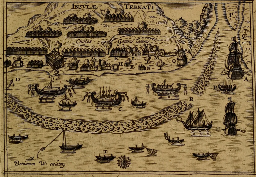 An illustration from Historische beschryvinghe der seer wijt beroemde Coop-stadt Amsterdam : waer inne benevens de eerste beginselen ende opcomsten der stadt, verscheyde privilgien ordonnantien, ende andere ghedenckweerdinghe gheschiedenissen met het ghene de nieuwe vergrootinghen der stadt, als oock de handel ende verre reysen ende de politie betreffende is, tot desen teghenwoordinghen tijt, nae her vervolch der jaeren, verhaelt werdt, 1614, leaf 286